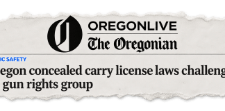 Oregon Concealed Carry Update